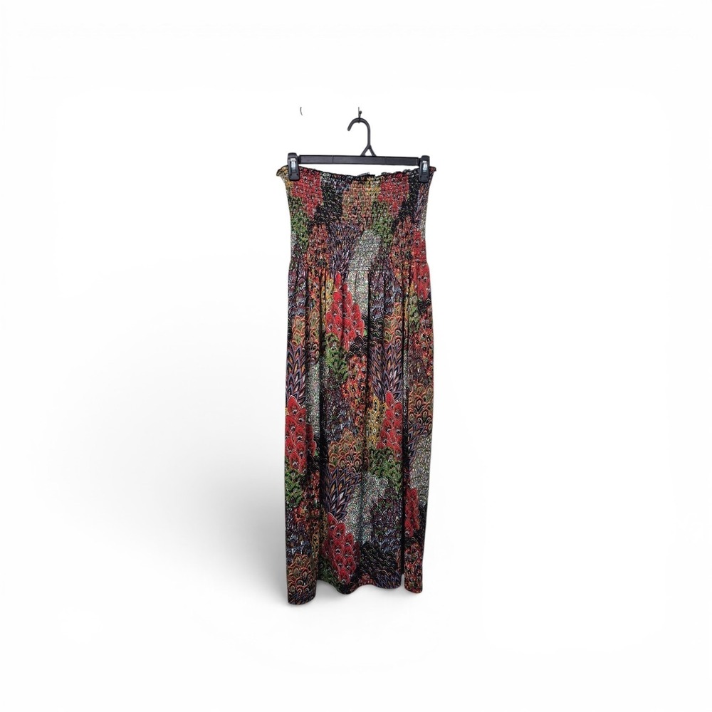 Women's Strapless tube top Maxi Boho Summer  Halter Dress 1X Hypnotik
